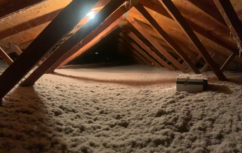Attic Blown-In Insulation Attic Blown-In Insulation