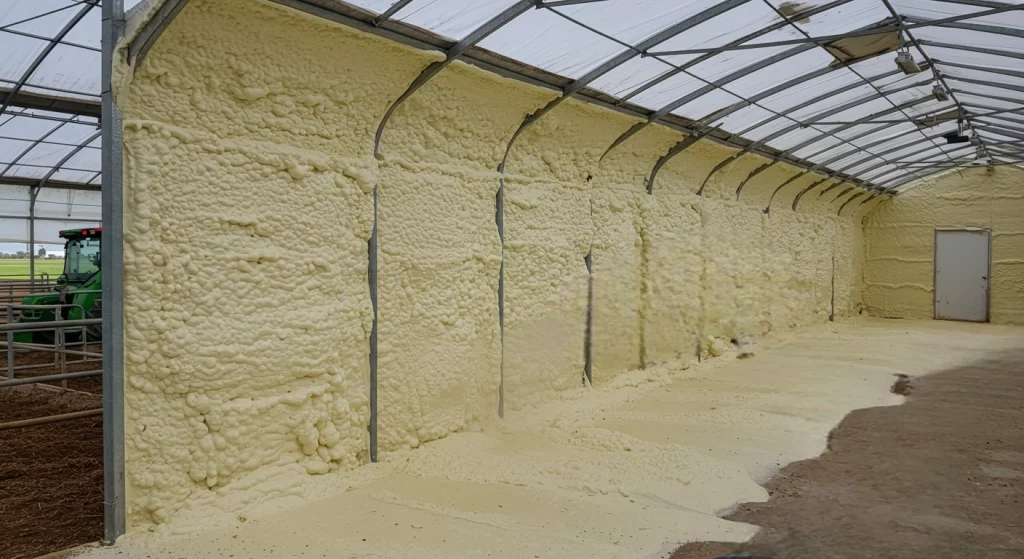 How Does Spray Foam Protect Agricultural Buildings?
